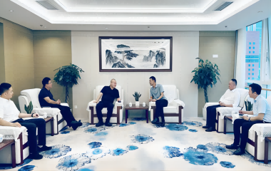 王小強率隊參訪中建六局第一建設有限公司