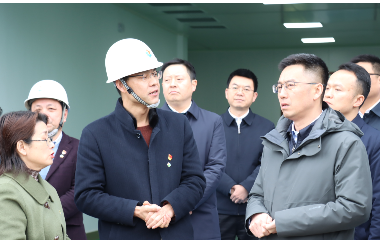 宜賓市委常委領(lǐng)導(dǎo)調(diào)研遠東股份宜賓智能產(chǎn)業(yè)園